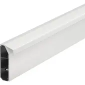 Obo Bettermann OBO 6132222 Sockelleistenkanal SL-T Set 20x70 Tepp. 9010 Polyvinylchlorid reinweiß RAL 9010 SLT 2070 rws - 2 Meter