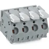 Wago 2706-257 Leiterplattenklemme,Hebel,6 mm2,grau 2706257 - 15 Stück