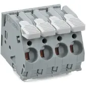Wago 2706-160 Leiterplattenklemme,Hebel,6 mm2,grau 2706160 - 15 Stück