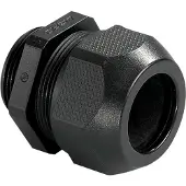 Kaiser 1545.16.11 Kabelverschraubung Syntec Kst. Pg16, Schwarz Ø 5.0-11.0 mm (UL 6.5-11.0 mm), schwarz RAL 9005 15451611 - 50 Stück
