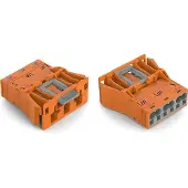 Wago 770-2353 Snap-In-Stecker,3-polig,Kod. R,orange 7702353 - 100 Stück