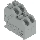 Wago 250-706/000-023 Doppelstock-Leiterplattenklemme,Drücker,1,5 mm2,grün 250706000023 - 21 Stück