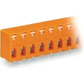 Wago 741-408 Durchführungsklemmenleiste 0,08-2,5 qmm orange