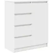 vidaXL Sideboard mit Schubladen Weiß 71x35x84 cm Holzwerkstoff