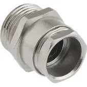 Kaiser B220.12 Stopfbuchse Ms DIN 46320-C4-MS M20x1.5, Kabel Ø 10.0-12.0 mm, langes Anschlussgewinde B22012 - 50 Stück