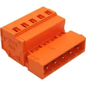 Wago 231-635 1-Leiter-Stiftleiste,CAGE CLAMP,2,5 mm2,orange 231635 - 50 Stück