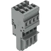 Wago 769-104/143-000 1-Leiter-Federleiste,CAGE CLAMP,4 mm2,grau 769104143000 - 25 Stück