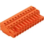 Wago 231-317/102-000 1-Leiter-Federleiste,CAGE CLAMP,2,5 mm2,orange 231317102000 - 25 Stück