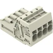 Wago 831-3202/133-000 1-Leiter-Stiftleiste,Push-in CAGE CLAMP,10 mm2,lichtgrau 8313202133000 - 48 Stück