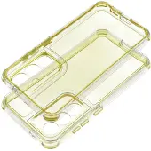 OEM MATRIX CLEAR Handyhülle passend für SAMSUNG S25 gelb