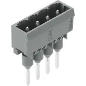 Wago 231-164/003-000 Stiftleiste für Reihenklemmen,Stifte 1,2 x 1,2 mm,gerade,grau 231164003000 - 200 Stück