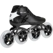 Powerslide FALCON 110 Speed Inline Skates für Racing, für Herren und Damen in schwarz