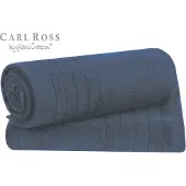 Carl Ross Handtuch "HygieniCotton", blau (night blau), B:50cm L:100cm, Frottee, Obermaterial: 100% Baumwolle, Handtücher, Handtuch, mit 2 Aufhängekordeln