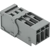 Wago 769-603 1-Leiter-Stiftleiste,CAGE CLAMP,4 mm2,grau 769603 - 100 Stück