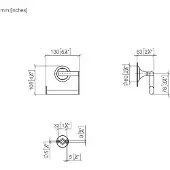 Dornbracht VAIA Papierrollenhalter ohne Deckel, 83500809-28, Farbe: Messing gebürstet