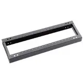 Hager MES-RS130401 Reihensockel RS seitlich offen 1300x100x400 RAL9005 MESRS130401