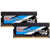 G.Skill Ripjaws F4-3200C22D-32GRS, 32 GB, 2 x 16 GB, DDR4, 3200 MHz, 260-pin SO-DIMM