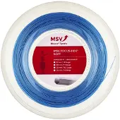MSV Tennissaite Focus Hex Soft 1.15 (Haltbarkeit+Touch) hellblau 200m Rolle