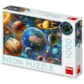 Dino Bikes DINO Leuchtpuzzle Planeten 1000 Teile