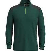 Smartwool - Active 1/4 Zip - Merinoshirt Gr S türkis/grün