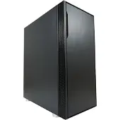 LC-Power LC-8000B-ON, Midi Tower, PC, Schwarz, ATX, EATX, micro ATX, Mini-ITX, Metall, Kunststoff, Gaming