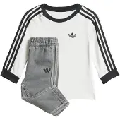 Adidas Originals Denim Long Sleeve Tee Set