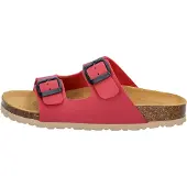 Lico Uni Bioline Kids Pantoletten, Rot, 33 EU