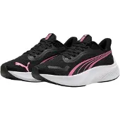 Puma Kinder Laufschuhe Pounce Lite Jr 401512-08 39 - Black-Posie Pink-Wht - 39