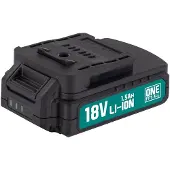 Powerplus Akku – – 1500 mAh – 18 V – 3 LED-Anzeigen für den verbleibenden Ladestand