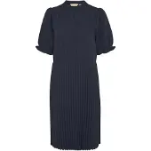 Culture Midikleid "Kleid CUpaddy", Damen, Gr. XXL, N-Gr, blau (salute), Obermaterial: 100% Polyester PES., Kleider Midikleid