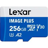 Lexar Image Plus MicroSD-Karte UHS-I V30 R170 MB/s - 256GB