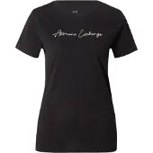 Armani Exchange für Damen. XW000839AF10356MC021 T-shirt Regular Fit schwarz (M), Lässig, Baumwolle, Kurzarm