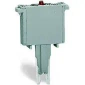 Wago 280-801/281-413 Bauelementestecker,für Basisklemmen,2-polig,grau 280801281413 - 100 Stück