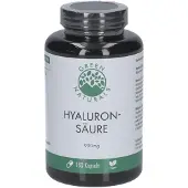 Heilpflanzenwohl GmbH GREEN NATURALS Hyaluronsäure 930 mg vegan Kapseln 180 St