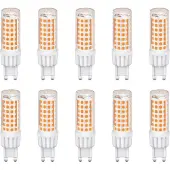 Avide G9 LED-Kapsellampe 7W 800lm 4000K neutralweiß 10 Stück