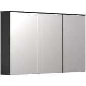 Trendteam Synnax BD:Ko.Anthrazit Melamin,Fr.Spiegelglas,Spiegelschrank