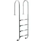 Waterman Poolleiter Edelstahl für Tiefbecken mit 150 cm höhe - kompakt