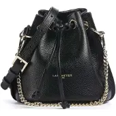 Lancaster Bourse Alba Double S, Schwarz/Nude
