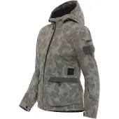 Dainese Centrale Absoluteshell Pro Camo wasserdichte Damen Motorrad Textiljacke, camouflage, 50