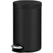 EKO - Serene Treteimer 20 Liter - Stainless steel Plastic - Schwarz