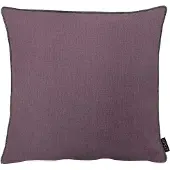Apelt Dekokissen "Stone", lila (mauve, unifarben), B:45cm H:5cm L:45cm, Leinen, Polyester, Dekokissen_Sitzkissen_Kissenhüllen, Dekokissen, inclusive Soft-Kissenfüllung 100% PES