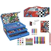 Cerda Disney Avengers Ausmalbares Aktenkoffer-set