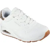 SKECHERS Uno - Jungle Nite Sneakers Laag - wit - Maat 37