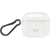 Case-mate CASE MATE, Airpods 3 Tough Silikonhülle mit Metallhalterung, Transparent