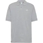Nike FN3894-063 Club Polo Shirt Herren DK Grey Heather/White Größe M