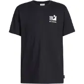 Columbia - Explorers Canyon Back S/S Tee - T-Shirt Gr S schwarz