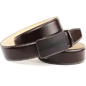 Anthoni Crown Ledergürtel Perfekte Eleganz in Mocca für Anzüge und Jeans