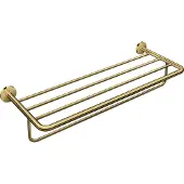 Hansgrohe AXOR UNIVERSAL Circular Handtuchablage, mit Handtuchhalter, 42843990, Farbe: Polished Gold Optic