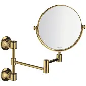 Axor hansgrohe Montreux Rasierspiegel, 42090990, Farbe: Polished Gold Optic