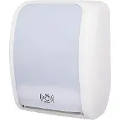 JM Metzger COSMOS Handtuchrollenspender Sensor, Abschließbar, mit Sensor, modernes Design, Farbe: weiß